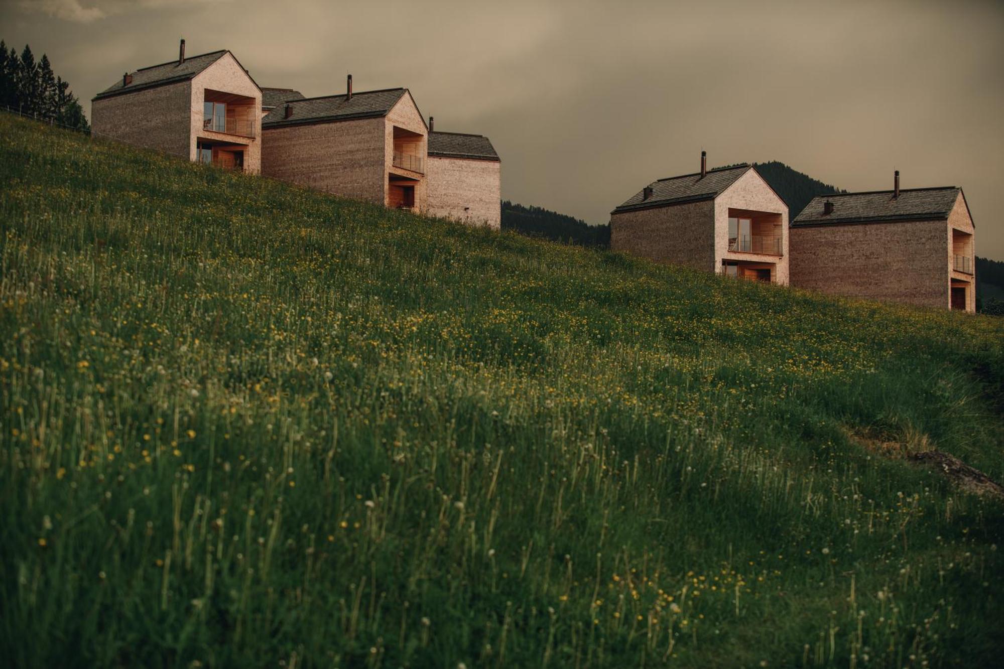Peterhof Chalets Batschuns Exterior foto
